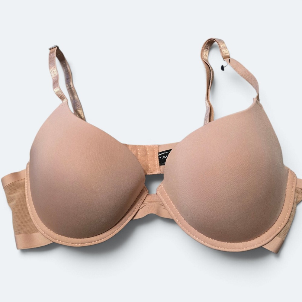Tahari Nude Beige Smooth Molded Underwire T-Shirt Bra 36C